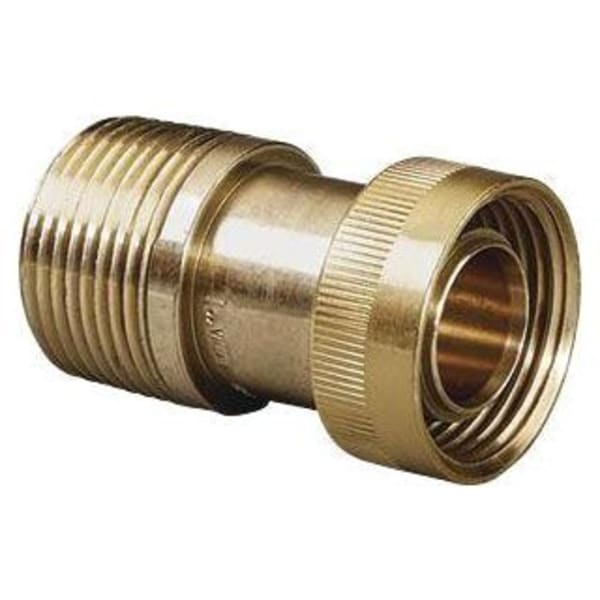 1" x 1", MPT x ManaBloc Supply, 160 PSI, Lead-Free, Brass, Straight, Adapter