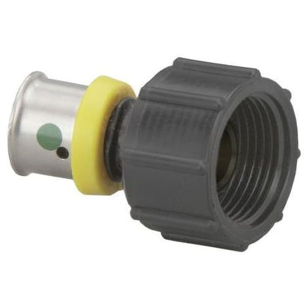 1/2" PEX PureFlow Press Manifold Tee Port Adapter (Press x FIP) - Composite