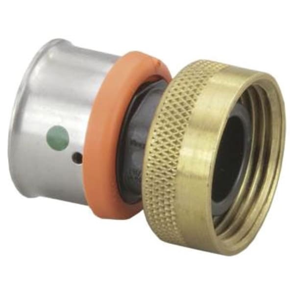 1" PEX PureFlow Press Manifold Tee Supply Adapter (Press x FIP) - Composite