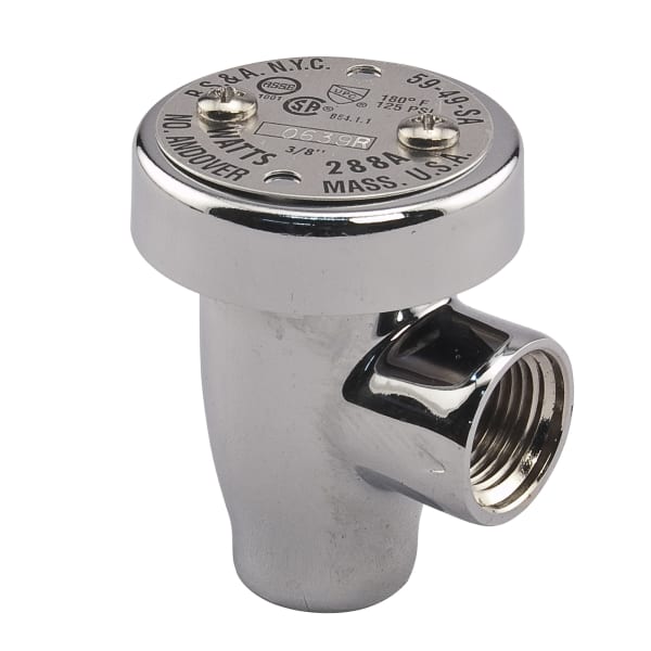 1/2" Lead Free Anti-Siphon Vacuum Breaker Backflow Preventer, Polished Chrome Finish
