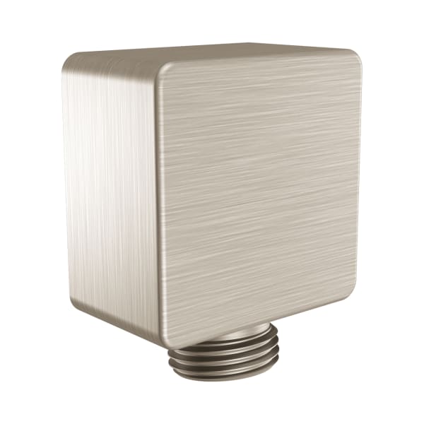 Moen Square Drop Ell, Brushed Nickel