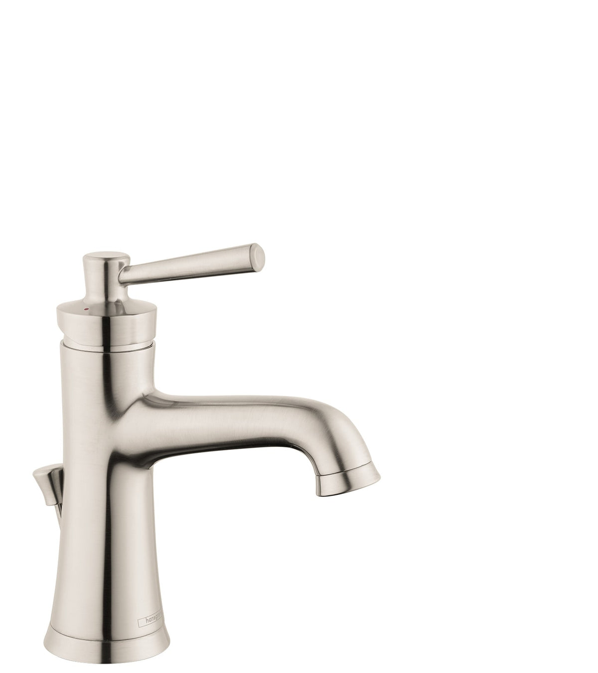 hansgrohe 04771820 Joleena Single-Hole Faucet 100 with Pop-Up Drain, 1.2 GPM in Brushed Nickel