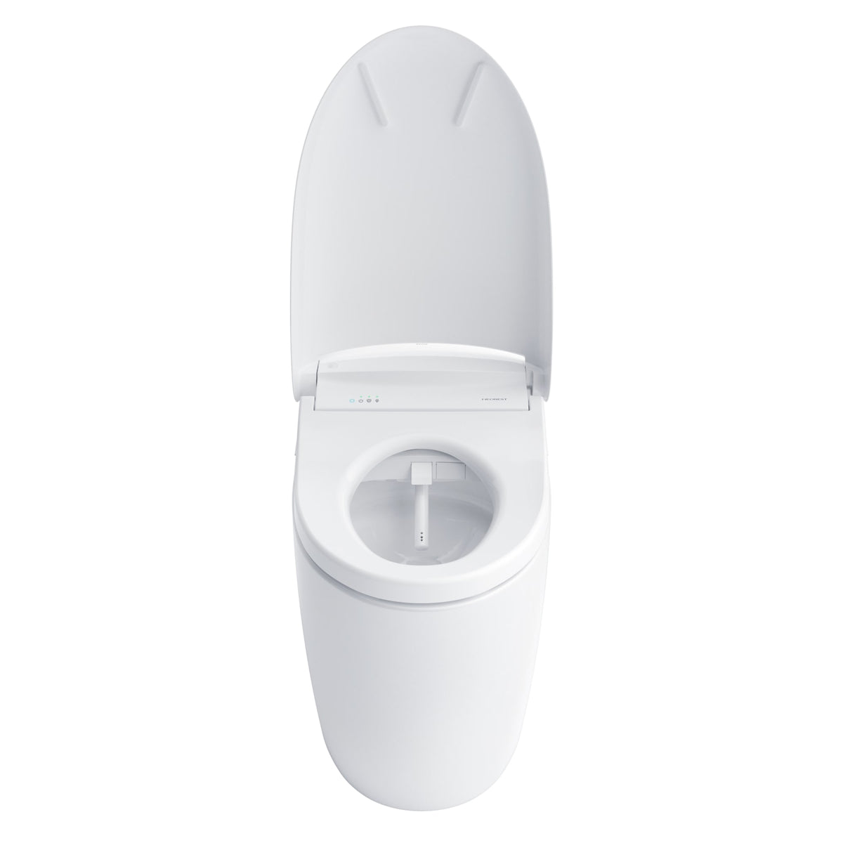 Toto NEOREST® RS Dual Flush 1.0 or 0.8 GPF Toilet with Intergeated Bidet Seat and EWATER+, Cotton White - MS8341CUMFG#01