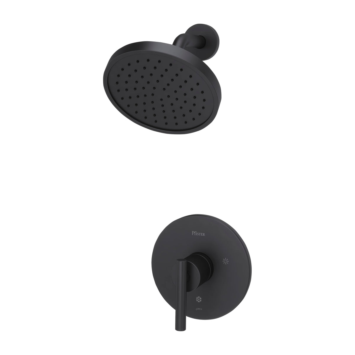 Pfister Faucets LG897NCB Contempra Single-Handle Shower Only Trim in Matte Black