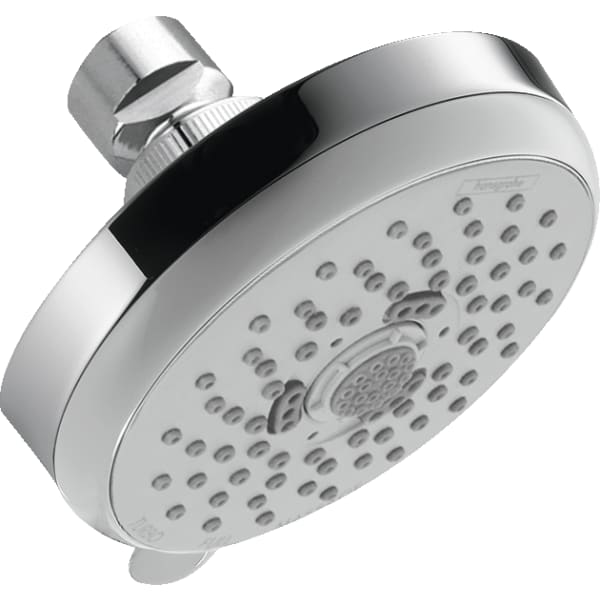 hansgrohe Croma 100 Showerhead E 3-Jet, 1.8 GPM in Chrome