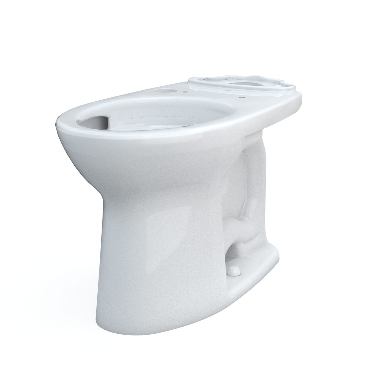Toto C776CEFGT40.10#01 Drake Elongated Universal Height TORNADO FLUSH® Toilet Bowl, 10" Rough-In, Cotton White