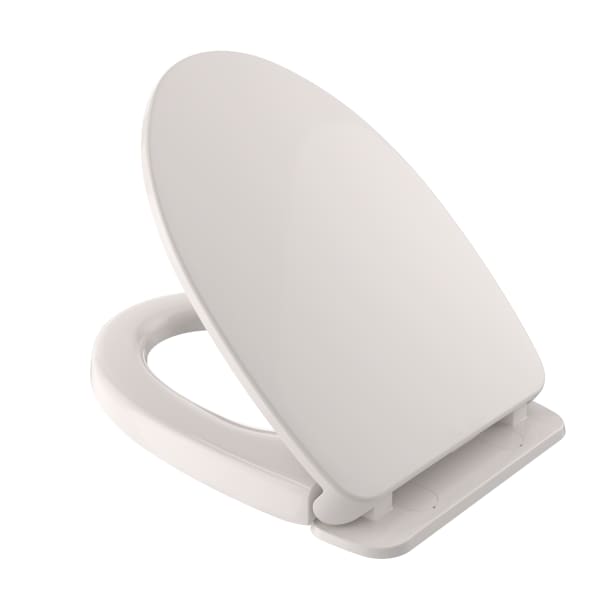 TOTO SoftClose Non Slamming, Slow Close Elongated Toilet Seat and Lid, Colonial White - SS124#11