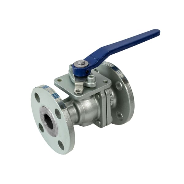 4" Flanged - Full Port, 2 Piece, Flanged Connection, Class 150, Carbon Steel, Stainless Steel Ball and Stem