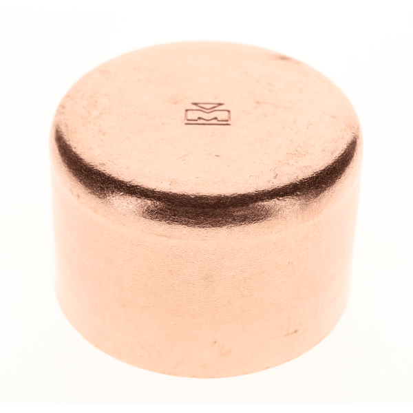 4" Copper Sweat Fittings - Cap C