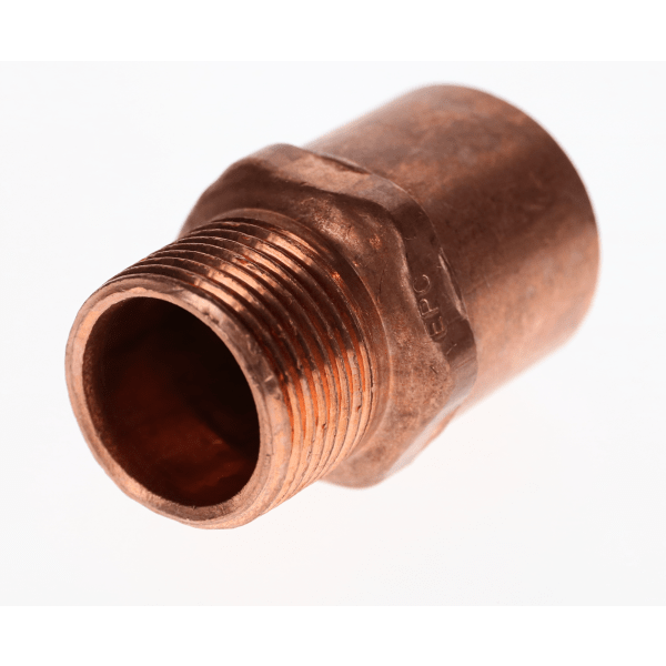 1" Copper Sweat Fittings - Fitting Male Adapter Ftg x MPT