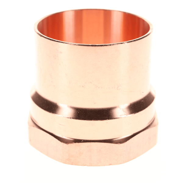 3" Copper Sweat Fittings - Female Adapter C x FPT