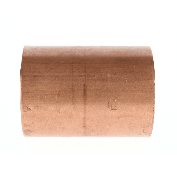 1-1/2" Copper Sweat Fittings - Coupling - Rolled Stop C x C