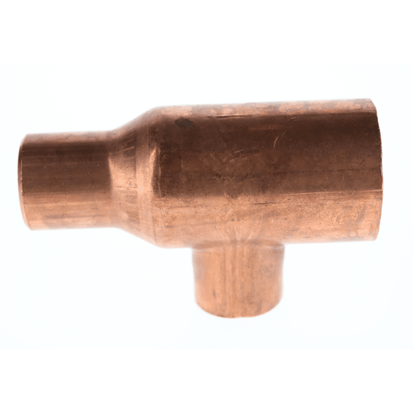 6" x 6" x 2" Copper Sweat Fittings - Tee C x C x C