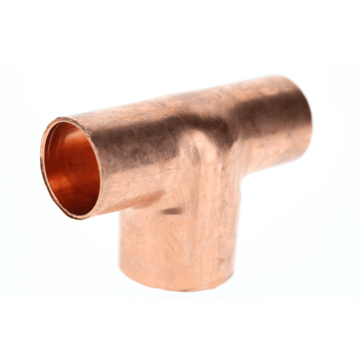 Mueller Streamline W 40144 2" x 2" x 2-1/2" Copper Sweat Fitting - Tee C x C x C