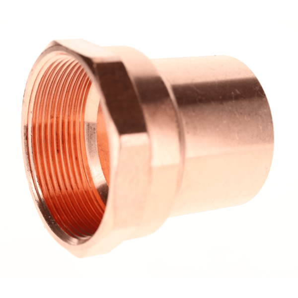 2" Copper Sweat Fittings - Fitting Female Adapter Ftg x FPT