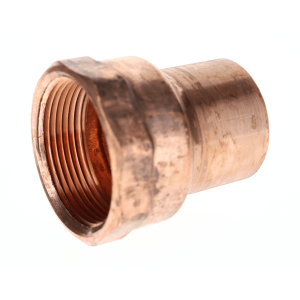 1-1/2" Copper Sweat Fittings - Fitting Female Adapter Ftg x FPT
