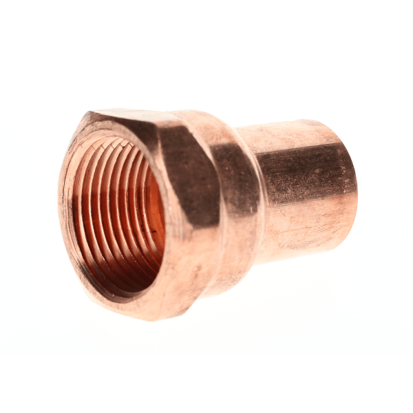 1-1/4" Copper Sweat Fittings - Fitting Female Adapter Ftg x FPT