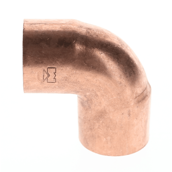 1/4" Copper Sweat Fittings - 90 Degree Elbow C x C