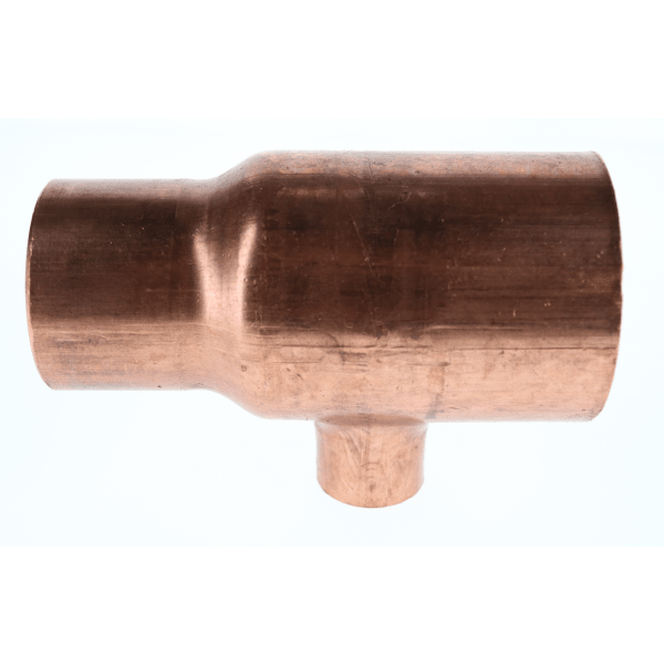 1-1/2" x 1" x 1/2" Copper Sweat Fittings - Tee C x C x C