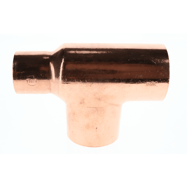 2-1/2" x 2" x 2" Copper Sweat Fittings - Tee C x C x C