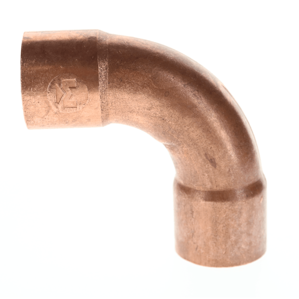 1" Copper Sweat Fittings - 90 Degree Long Turn Elbow C x C