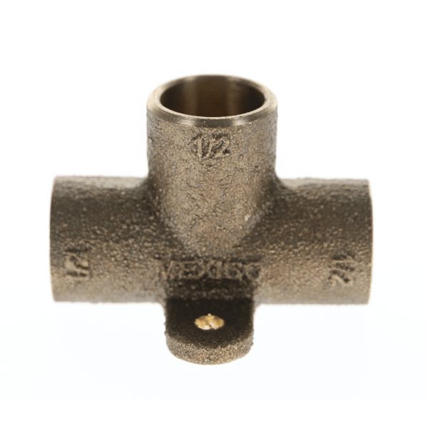 1/2" Copper Sweat Fittings - Drop Ear Tee C x C x C