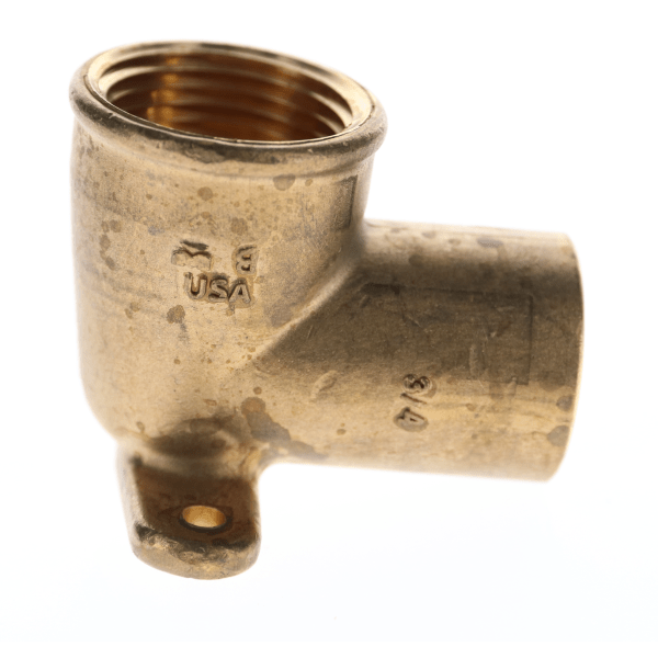 1" Copper Sweat Fittings - Drop Ear 90 Degree Female Adapter Elbow C x FPT