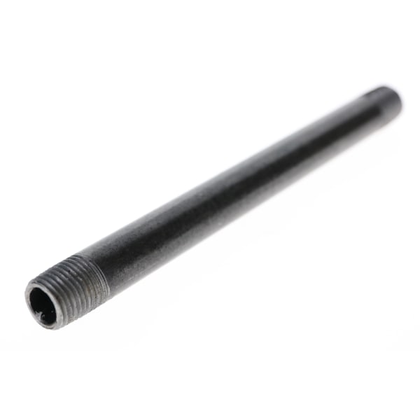 1/2" x 9" - Black Iron Nipple
