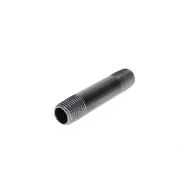 1/2" x 4" - Black Iron Nipple