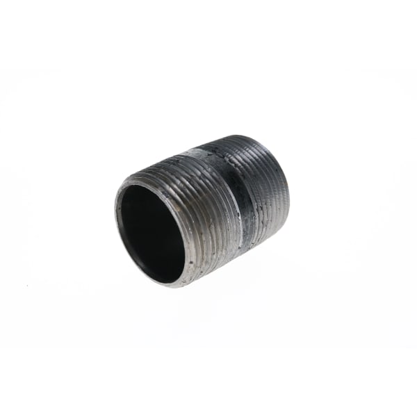 1-1/4" x 2-1/2" - Black Iron Nipple