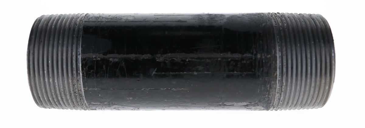 Mueller Streamline 1-1/2" x 5-1/2" - Black Iron Nipple