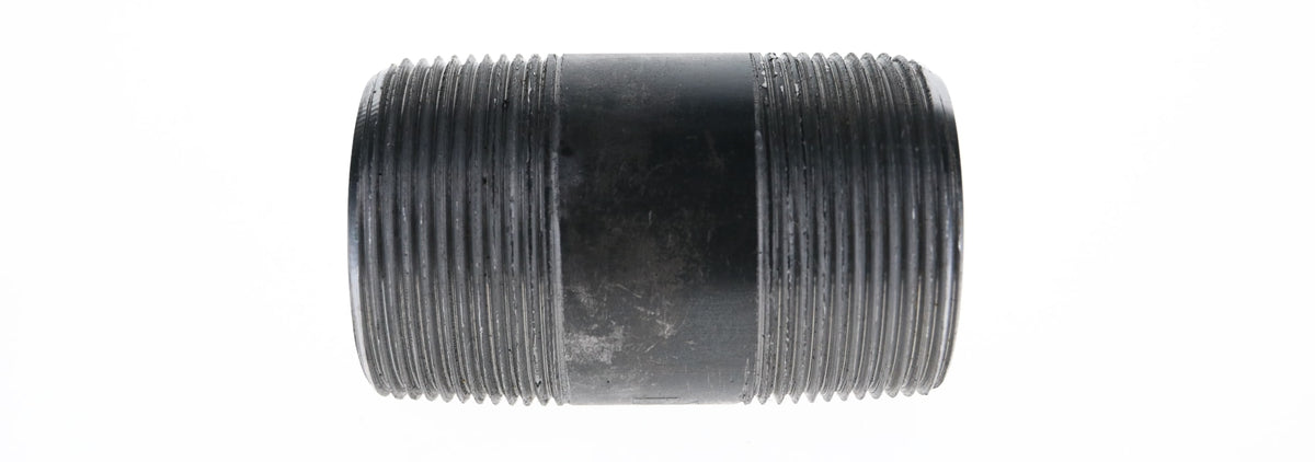 Mueller Streamline 1-1/2" x 3" - Black Iron Nipple