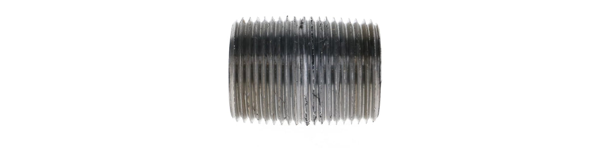 Mueller Streamline 3/4" x Close - Black Iron Nipple