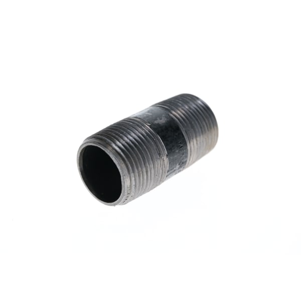 1" x 3" - Black Iron Nipple