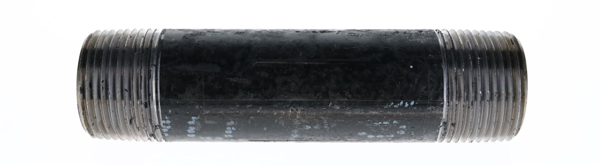 Mueller Streamline 1" x 5-1/2" - Black Iron Nipple