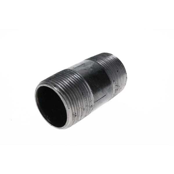 1-1/4" x 3-1/2" - Black Iron Nipple