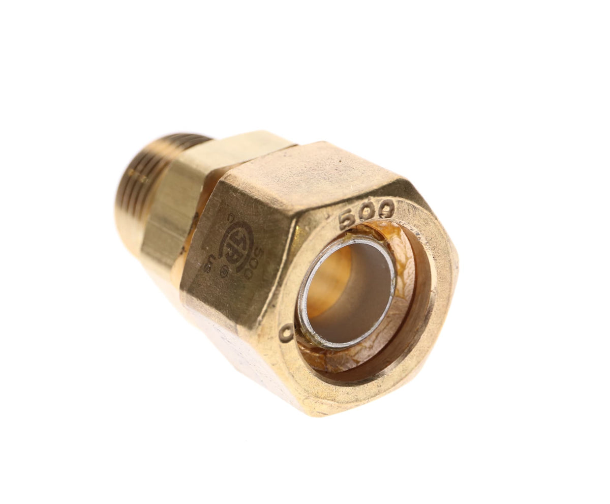 Omegaflex 1/2" TracPipe Male Adapter - AutoFlare