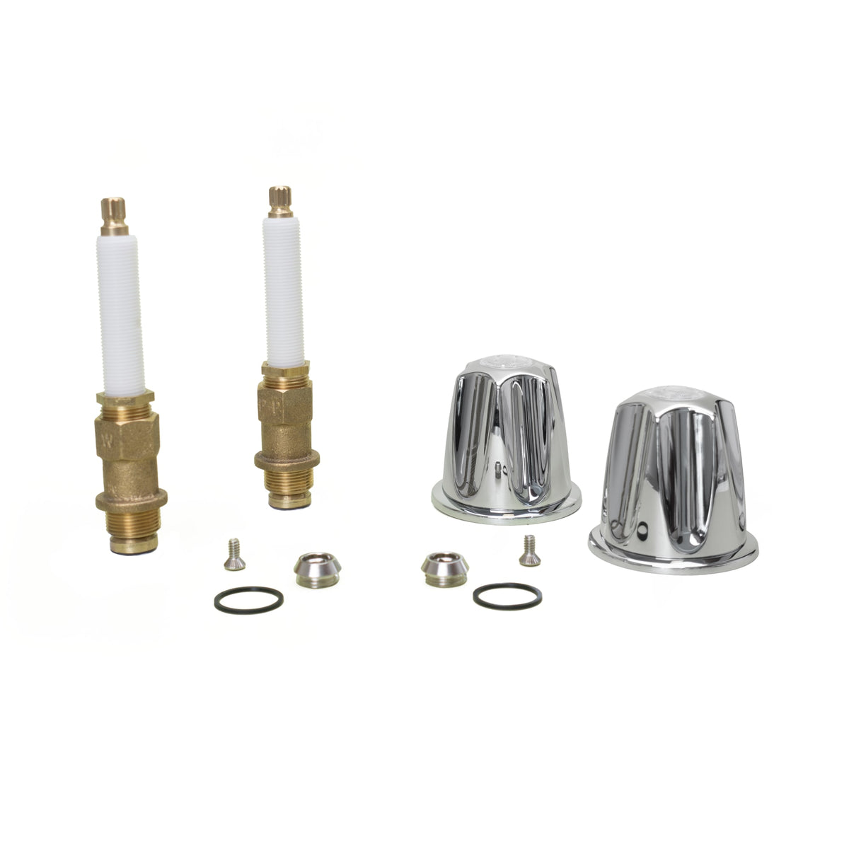 Pfister Faucets S10-2100 2-Handle Rebuild Kit with Metal Knobs