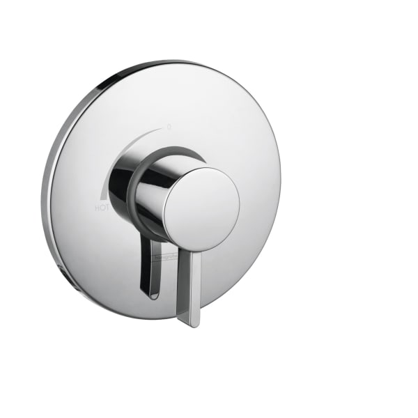 hansgrohe Ecostat Pressure Balance Trim S in Chrome