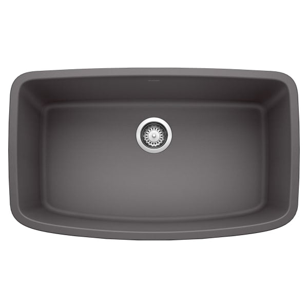 Valea Super Single Bowl Kitchen Sink - Cinder