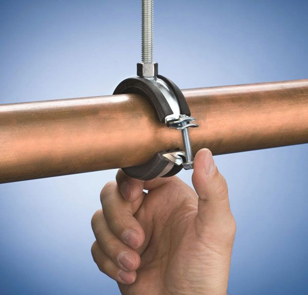 nVent CADDY Superfix 454 Standard Duty, 1.26"-1.378" (33.4-34.9 mm) OD, 1" Pipe, 1 1/4" Copper Tube
