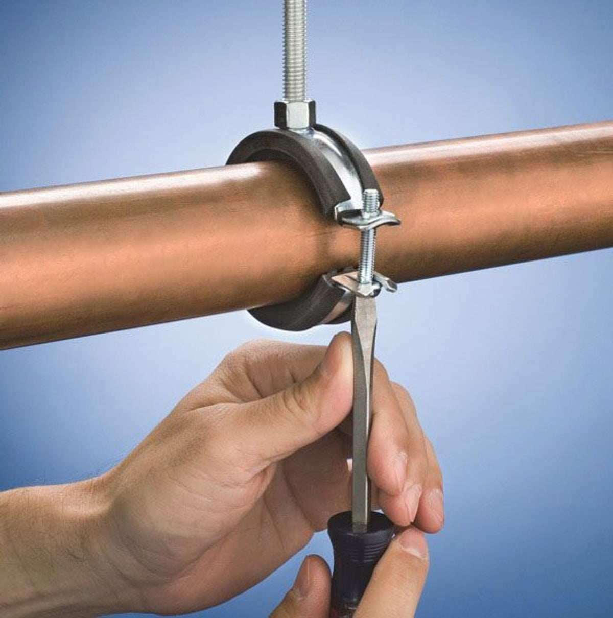 nVent CADDY Superfix 454 Standard Duty, 2.125"-2.283" (54-54 mm) OD, 2" Copper Tube