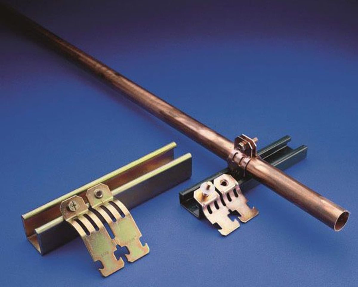 nVent Caddy COPC Single Piece Strut Clamp for Copper Tube, 1 1/4" Copper Tube, 1 3/8" (34.9 mm) OD