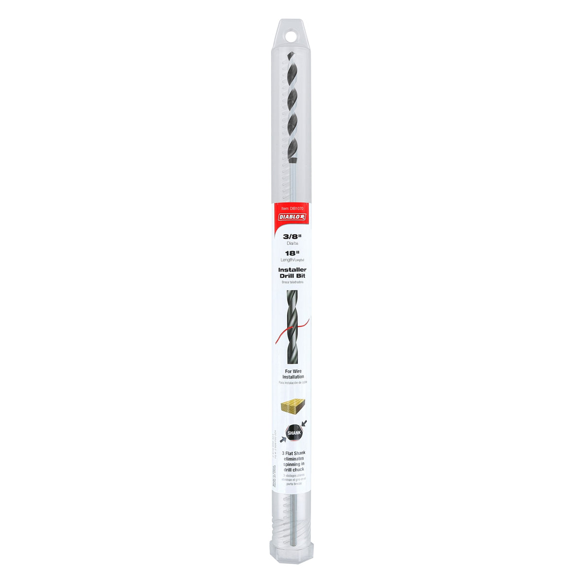 Diablo 3/8" x 18" Installer Drill Bit for Wood