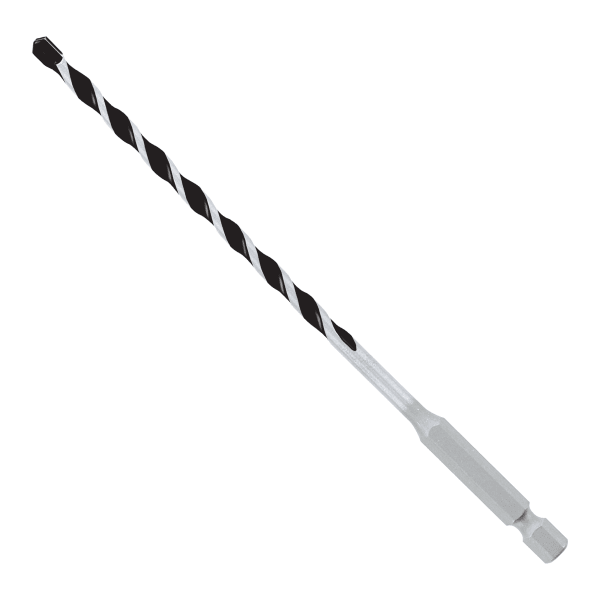 3/16" x 4" x 6" Multi-Material Carbide-Tipped Hammer Drill Bit