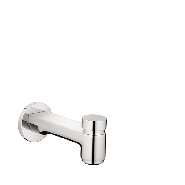 hansgrohe Metris S Tub Spout with Diverter in Chrome