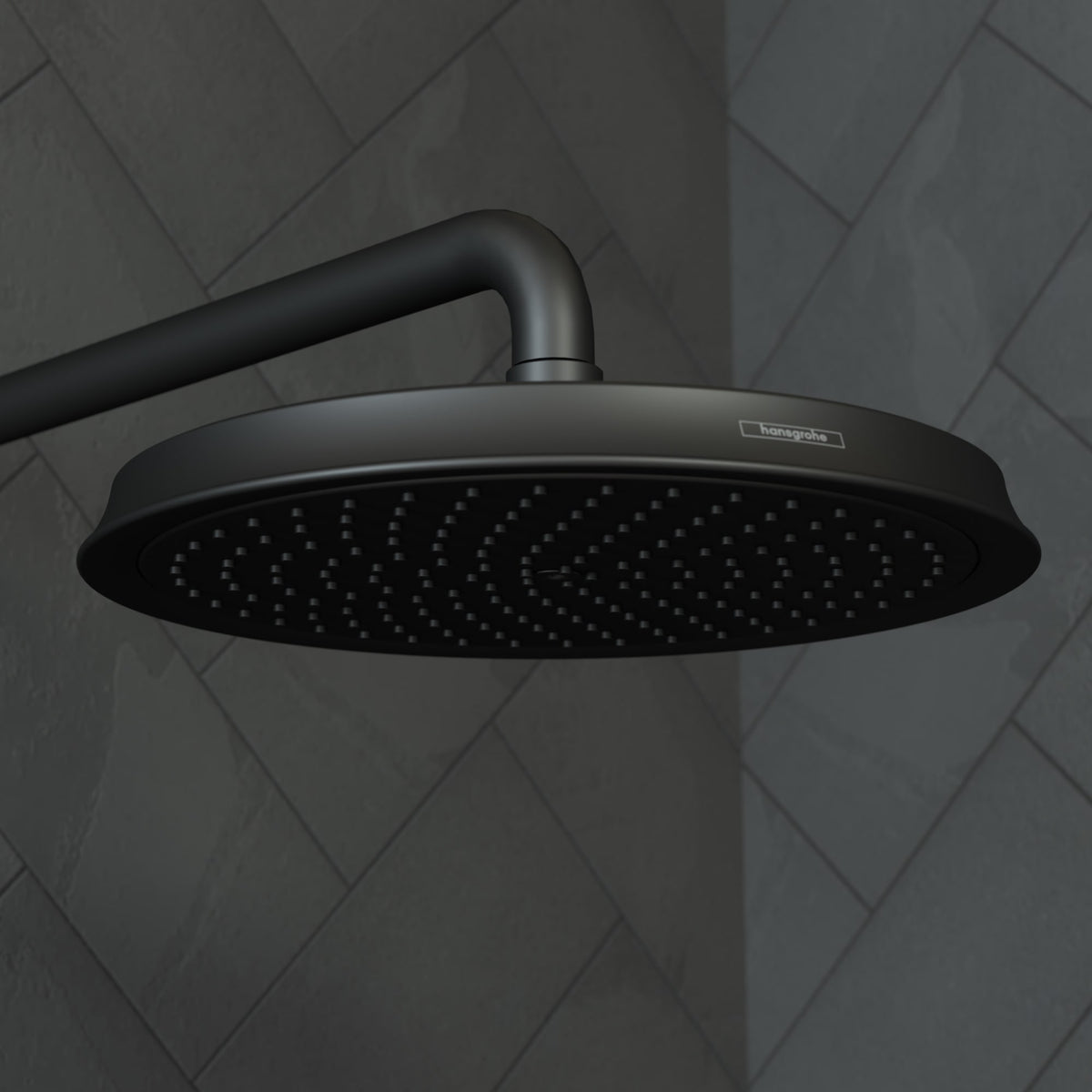 hansgrohe Showerarm Raindance 15" in Matte Black