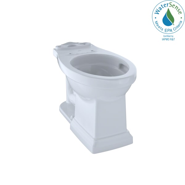 TOTO® Promenade® II Universal Height Toilet Bowl with CEFIONTECT, Cotton White - C404CUFG#01