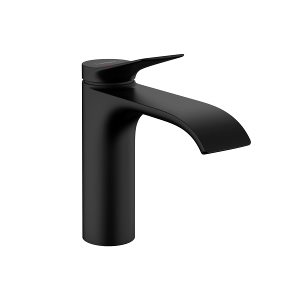 hansgrohe Vivenis Single-hole Faucet 110 with Pop-Up Drain, 1.2 GPM in Matte Black
