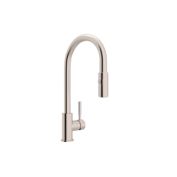Lux™ Pull-Down Kitchen Faucet in Brushed Stainless Steel